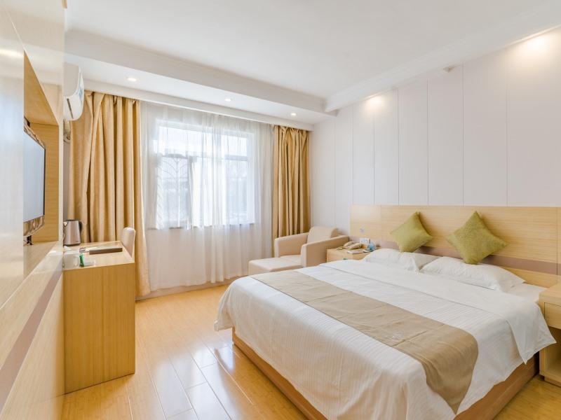 Greentree Inn Anhui Hefei High-Speed Railway South Station Baohe Avenue Government Business Hotel Exterior foto