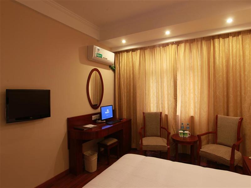Greentree Inn Anhui Hefei High-Speed Railway South Station Baohe Avenue Government Business Hotel Exterior foto