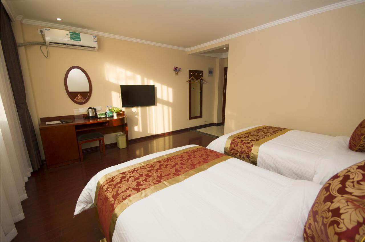 Greentree Inn Anhui Hefei High-Speed Railway South Station Baohe Avenue Government Business Hotel Exterior foto